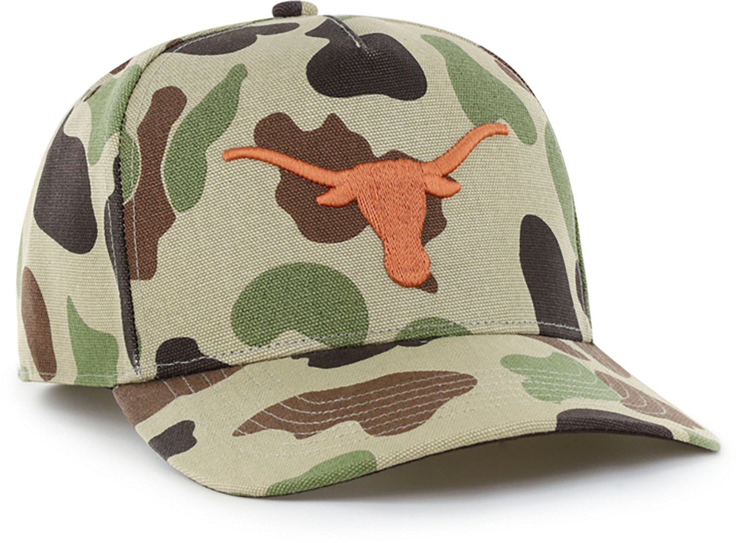 '47 University of Texas Carhartt Duck Camo Hitch Cap - view number 2