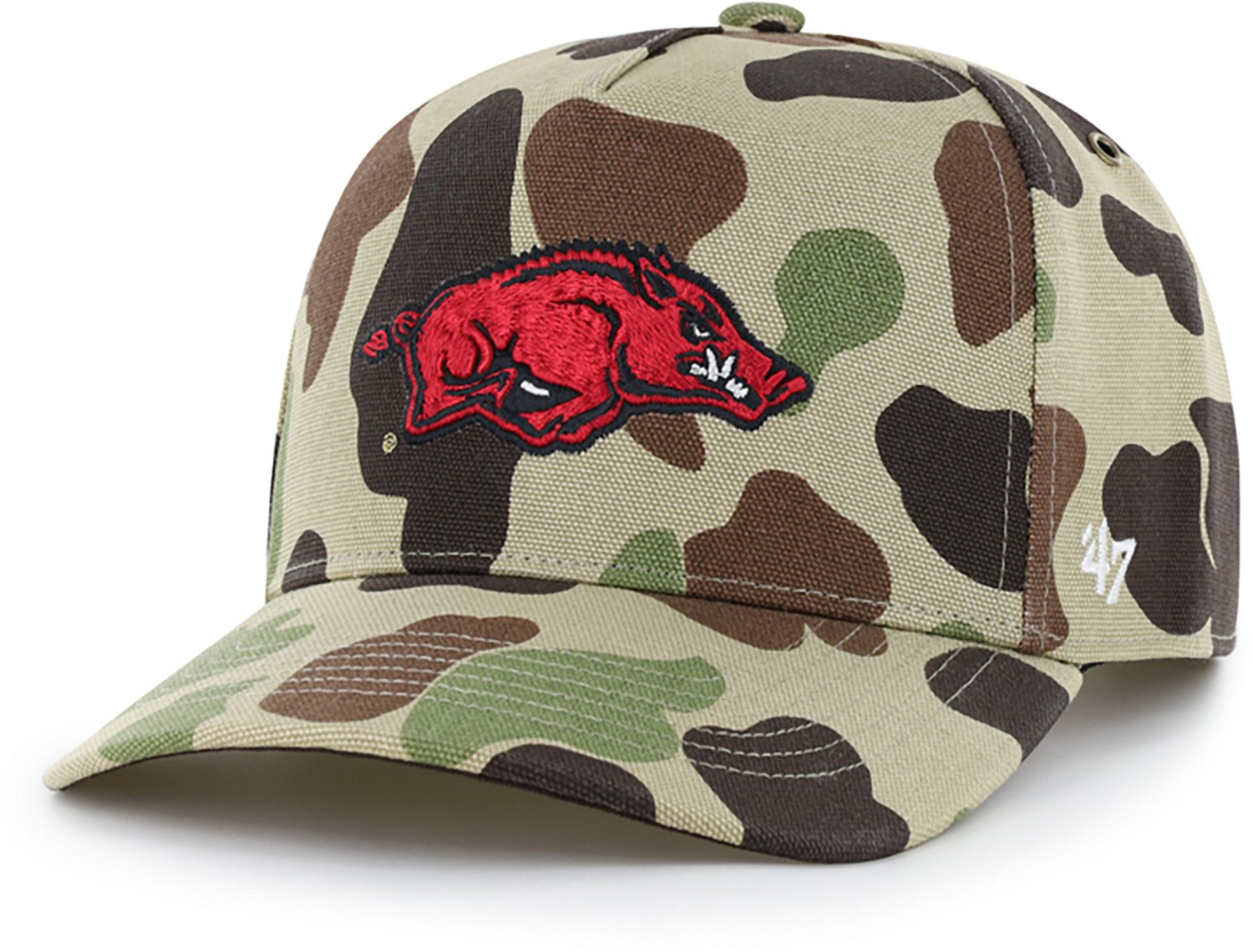 '47 University of Arkansas Carhartt Duck Camo Hitch Cap
