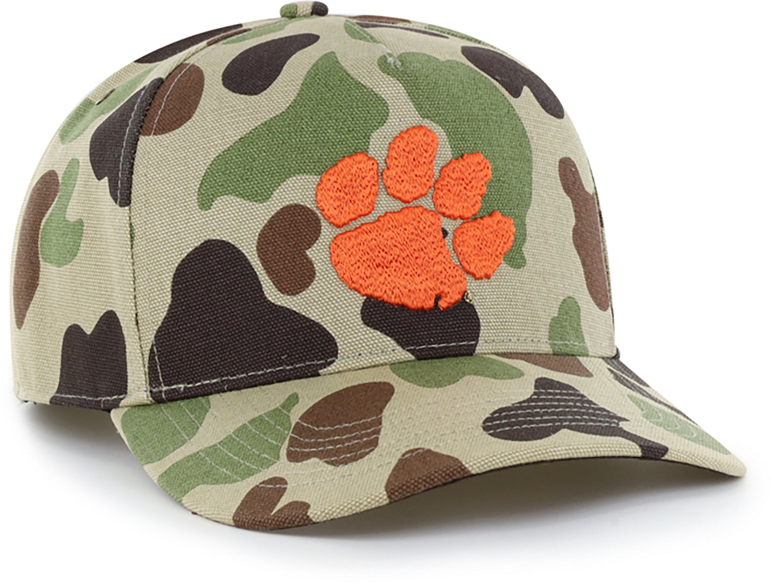'47 Adults' Clemson Carhartt Duck Camo Hitch Cap - view number 2