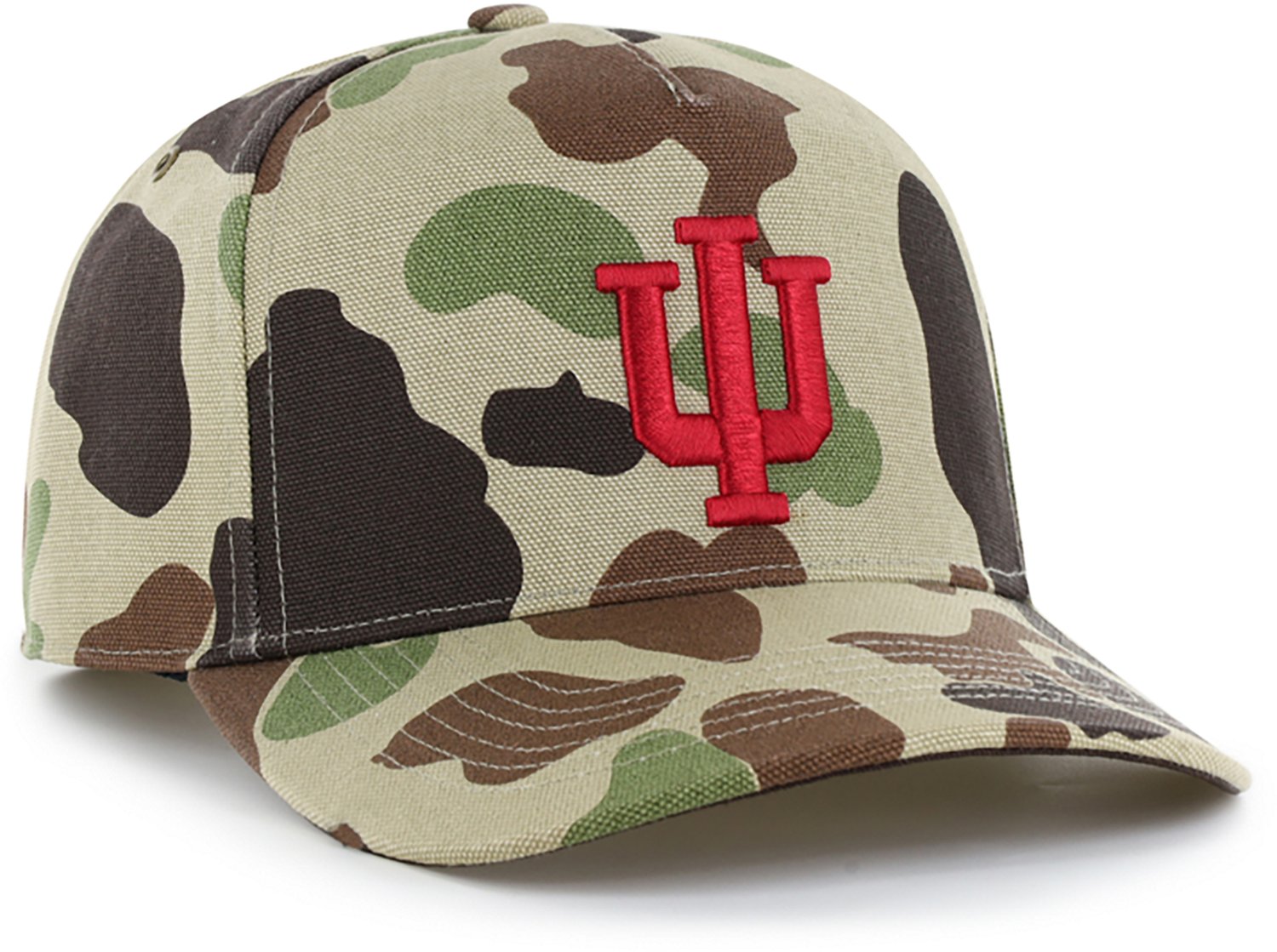 '47 Adults' Indiana Carhartt Duck Camo Hitch Cap - view number 2