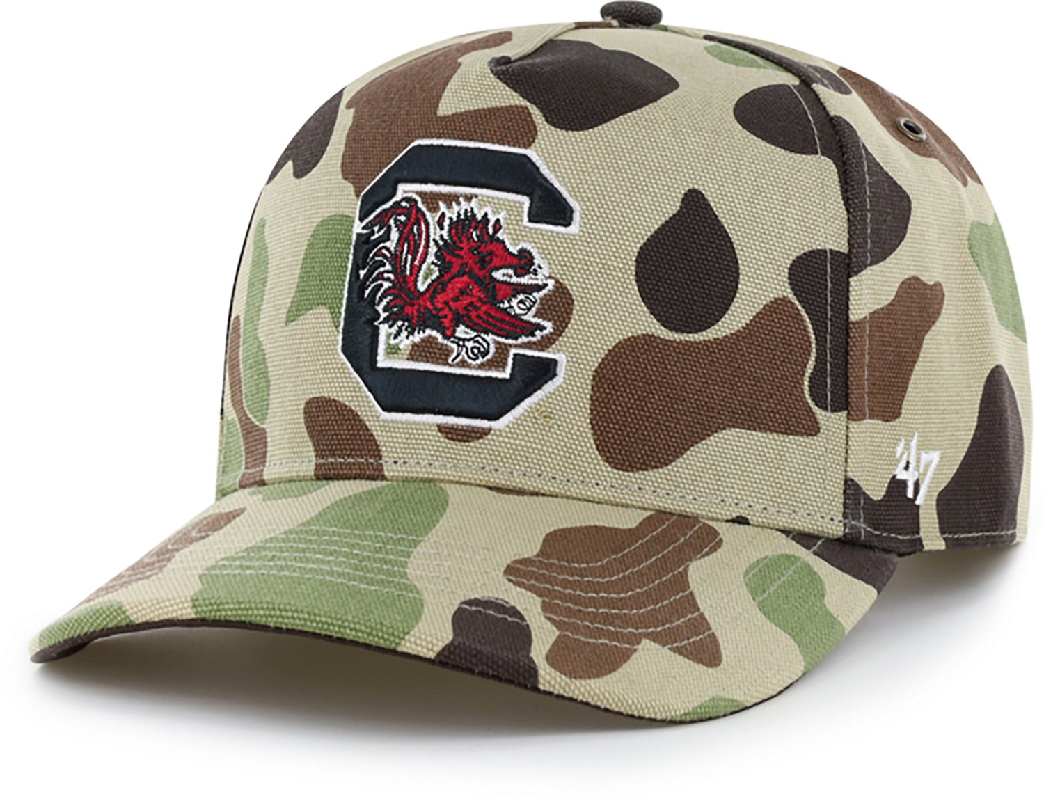 '47 Adults' South Carolina Carhartt Duck Camo Hitch Cap