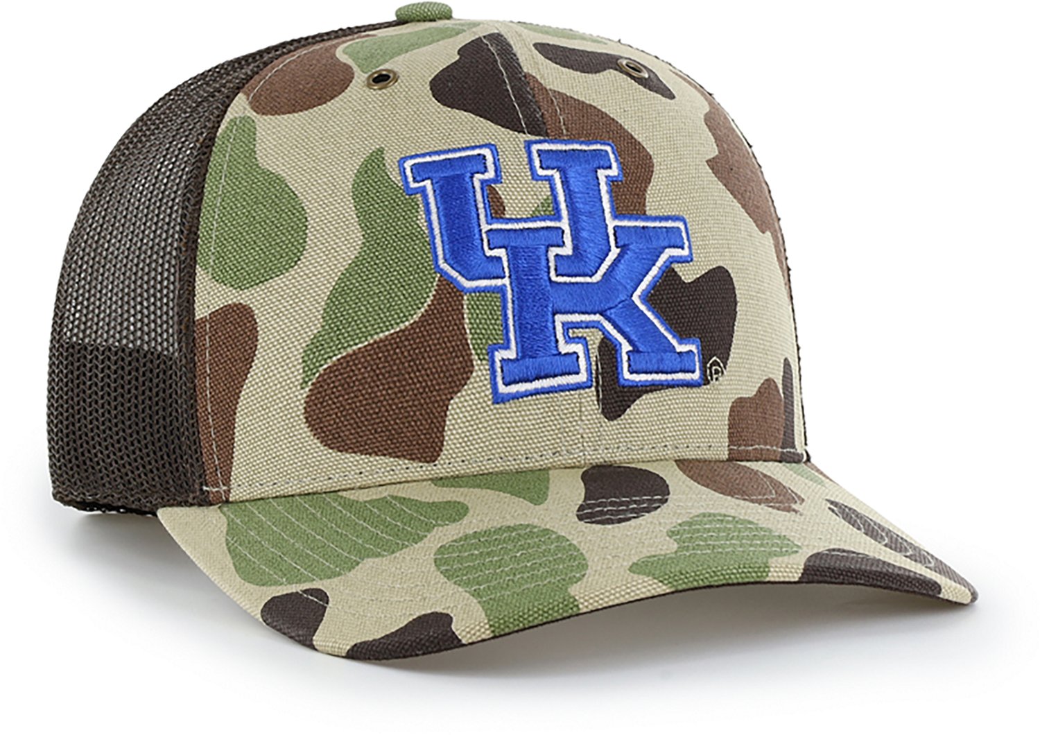 '47 Adults' Carhartt Duck Camo Kentucky Trucker Cap - view number 2
