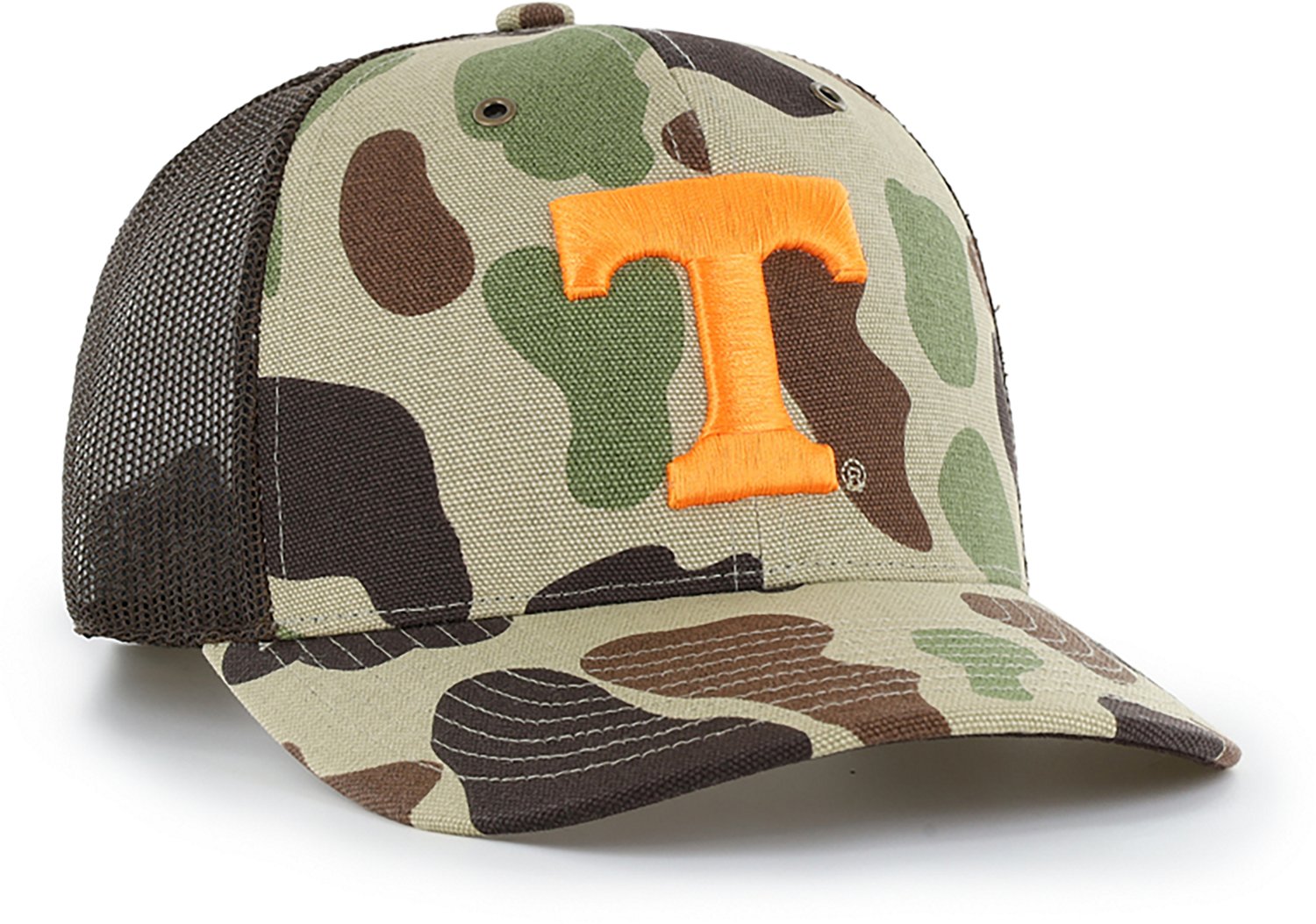 '47 Adults' Carhartt Duck Camo Tennessee Trucker Cap - view number 2