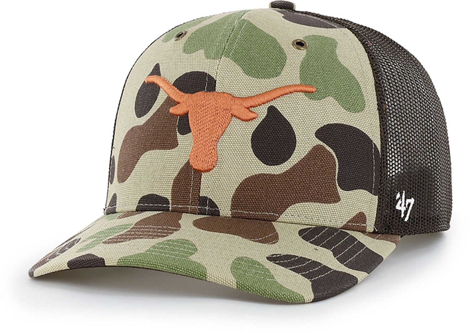 '47 Adults' Carhartt Texas Duck Camo Trucker Cap
