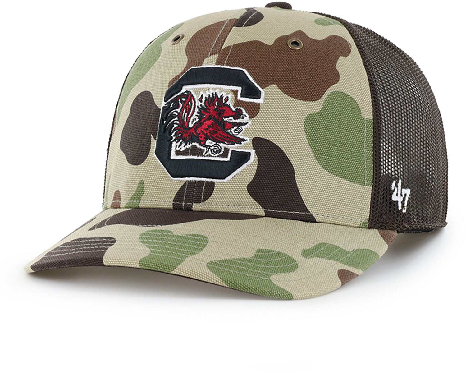 '47 Adults' SC Carhartt Duck Camo Trucker Cap