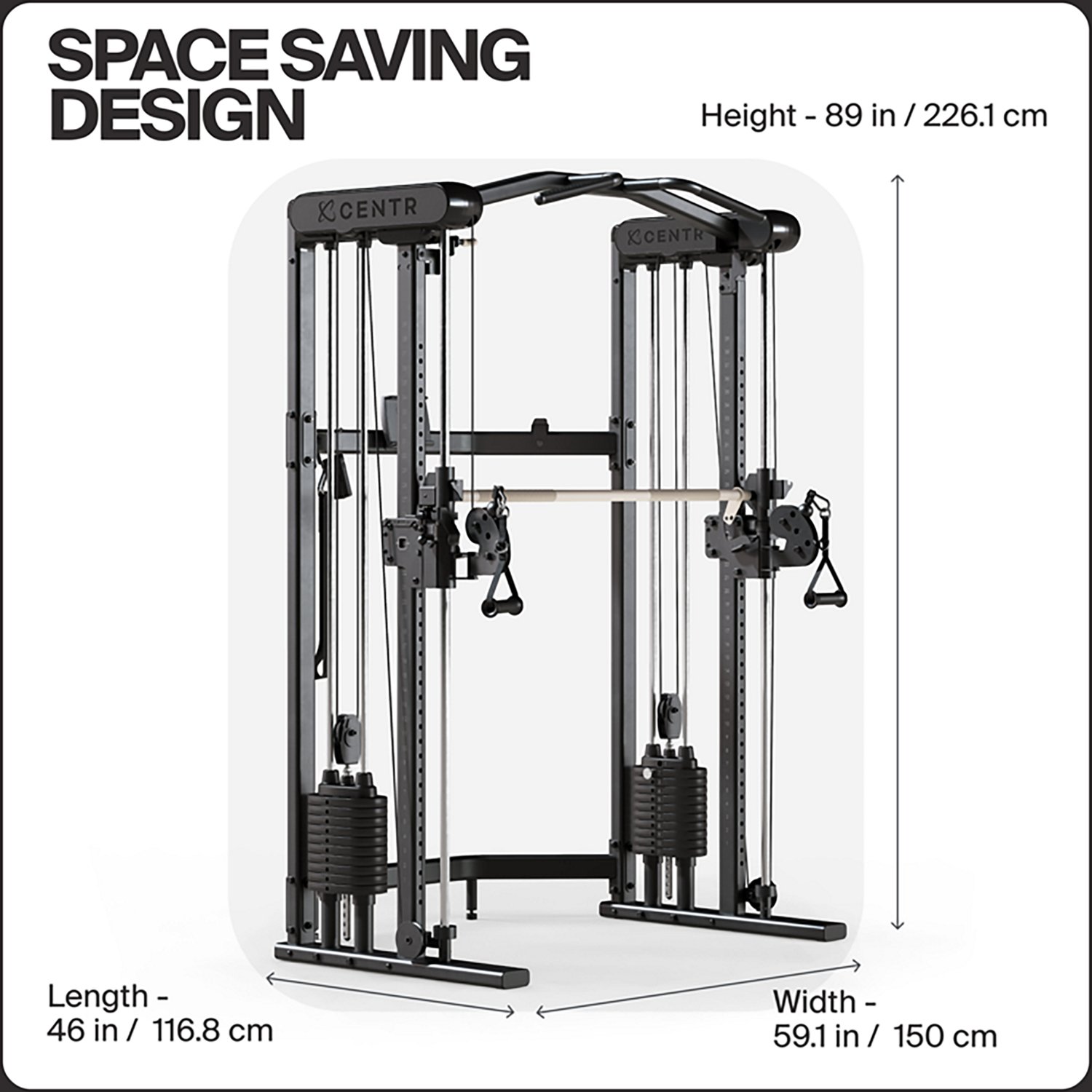 CENTR Power Series SF3 Smith Functional Trainer