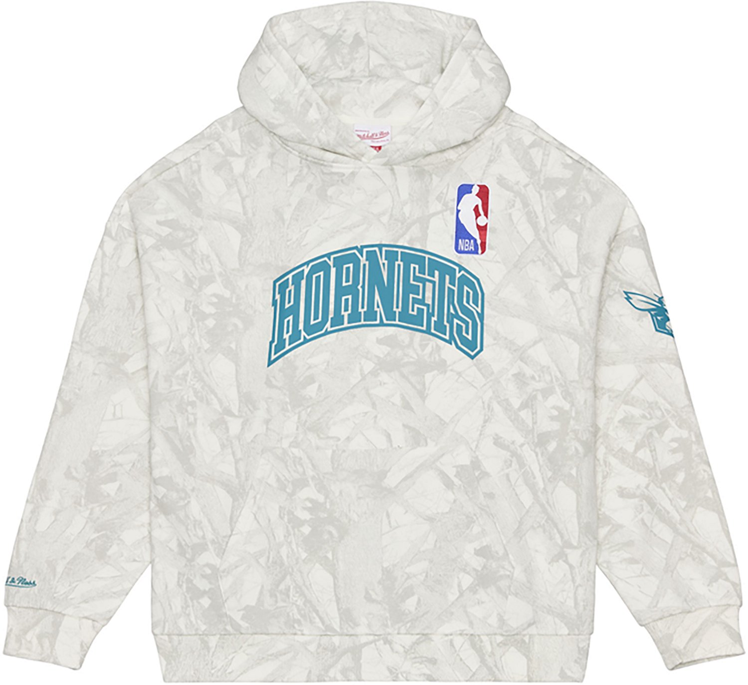 Mitchell & Ness Men's Charlotte Hornets Ghosted Hoodie | Academy