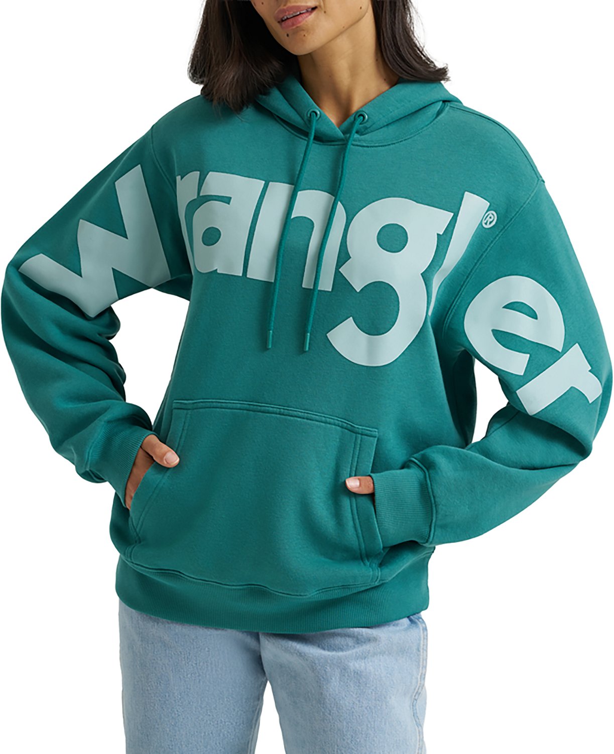 Wrangler Women's Wide Open Spaces Logo Hoodie