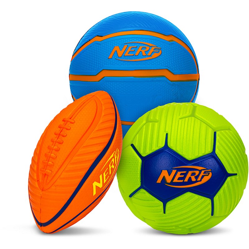 NERF Mini Foam Sports Ball Set