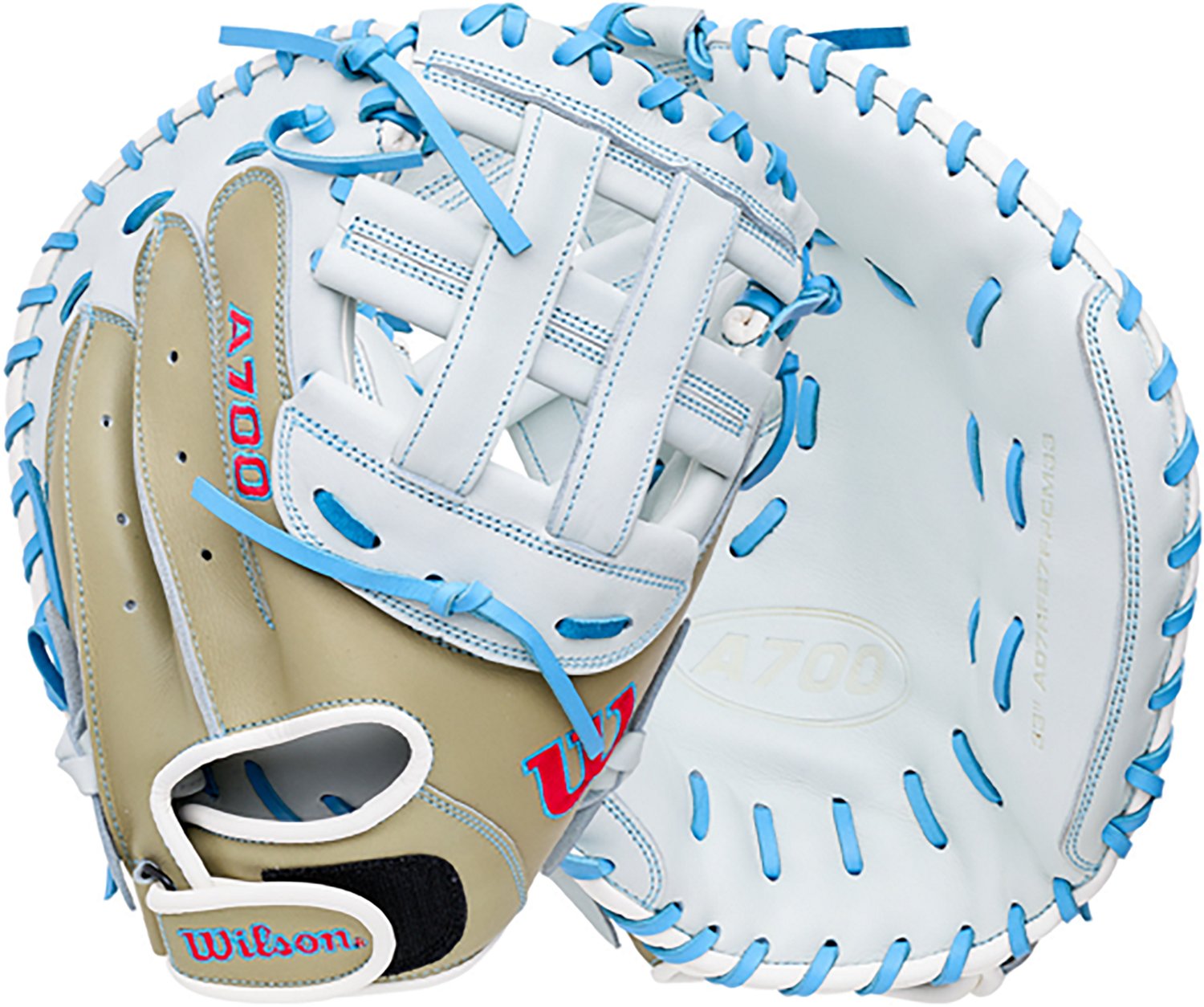 Wilson Kids' 33 in. A700 Softball Fastpitch Catchers Mitt