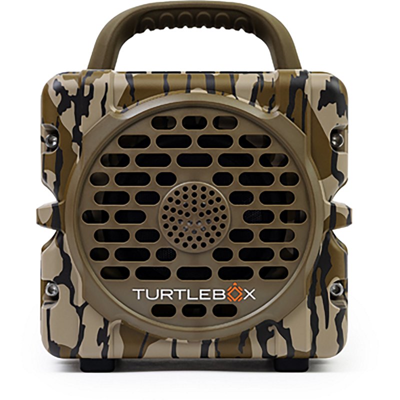 Turtlebox Cub Speaker - Mossy Oak Bottomland, Green