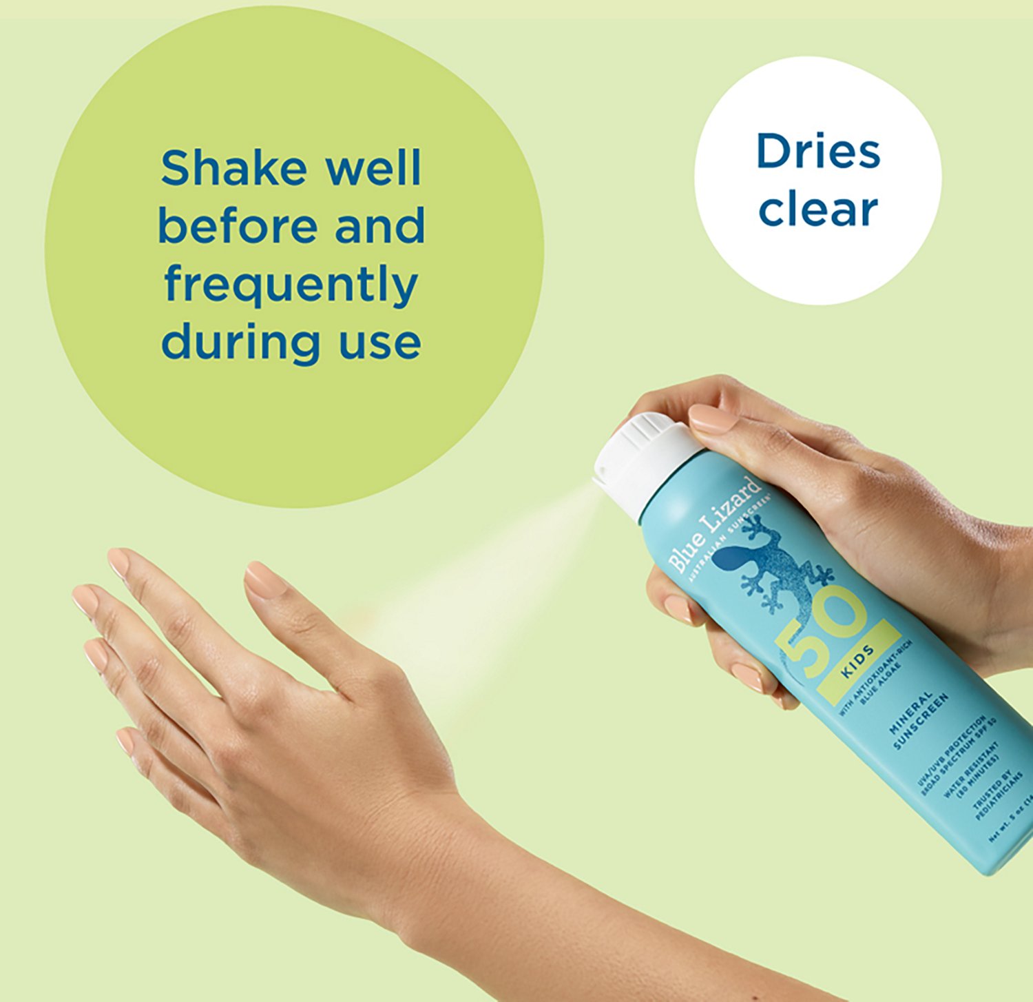 Blue Lizard Kids Mineral Sunscreen Spray - SPF 50 - 5 oz - view number 4