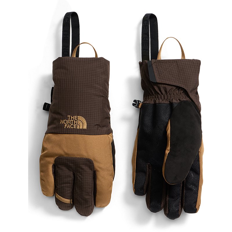 The North Face Montana Short Glove (Size: Medium): Dark Chestnut/Utility Brown