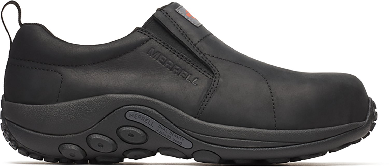 Merrell Men's Jungle Moc Leather Hi-Vis Carbon Fiber Work Shoes