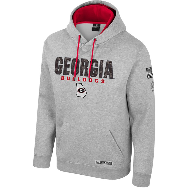 Colosseum Athletics Men's Georgia Bulldogs Oorah Pullover Hoodie