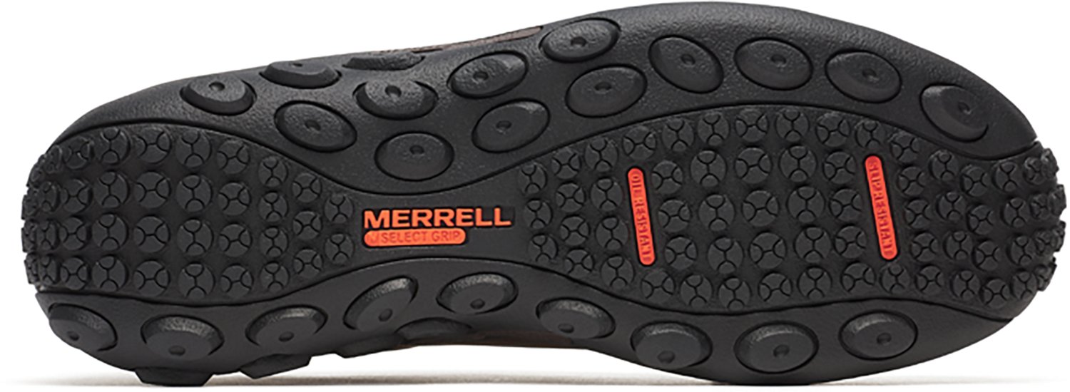 Merrell Men's Jungle Moc Leather Hi-Vis Carbon Fiber Work Shoes - view number 6