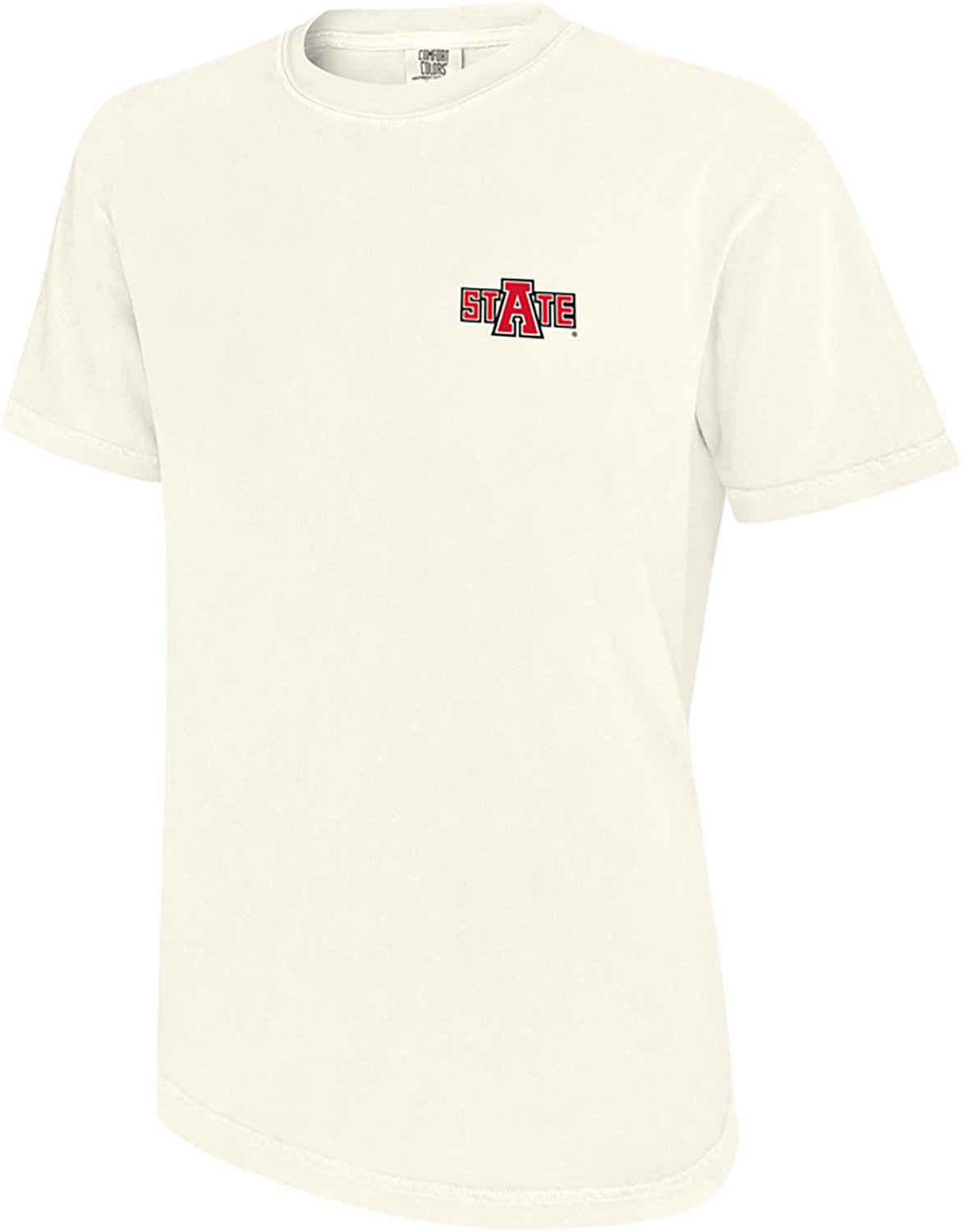 WILDCAT RETRO Men's Arkansas State University School Arch Mascot Comfort Colors T-shirt
