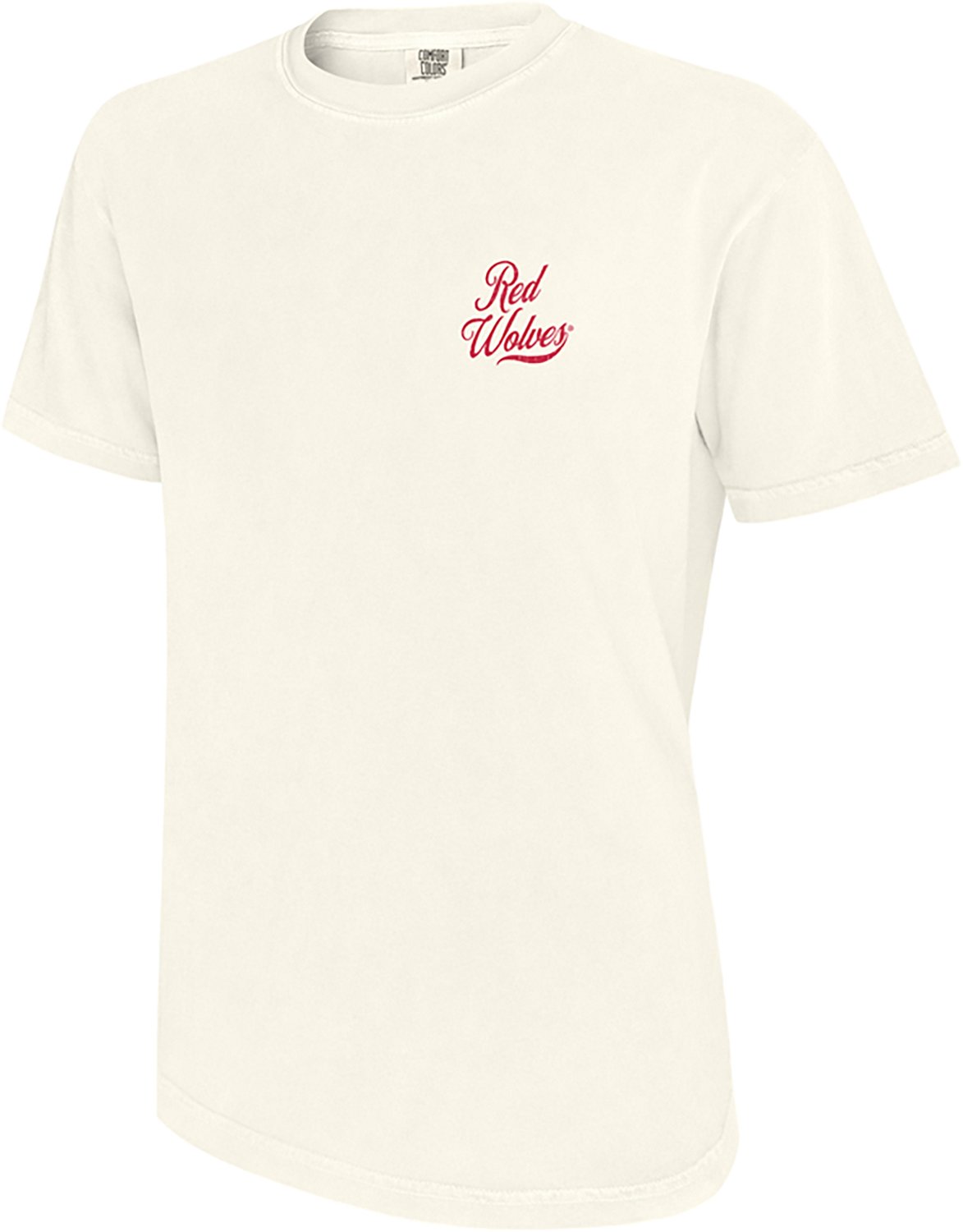 WILDCAT RETRO Men's Arkansas State University Script Tail Patch Comfort Colors DS T-shirt