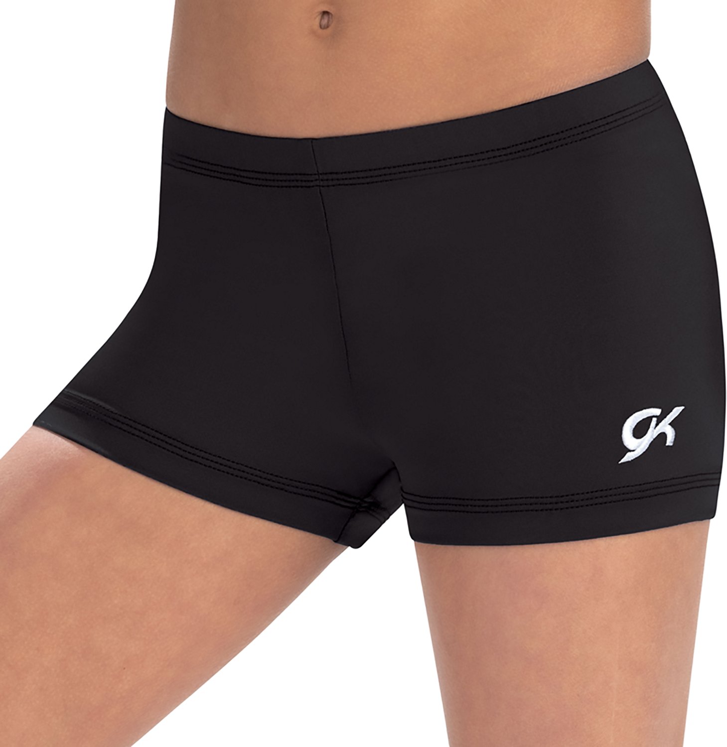 GK Elite Girls' Mini Workout Shorts