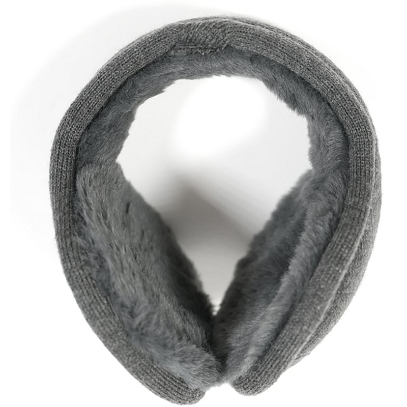 Heat Holders Atwood Flat-Knit Earmuffs - Charcoal
