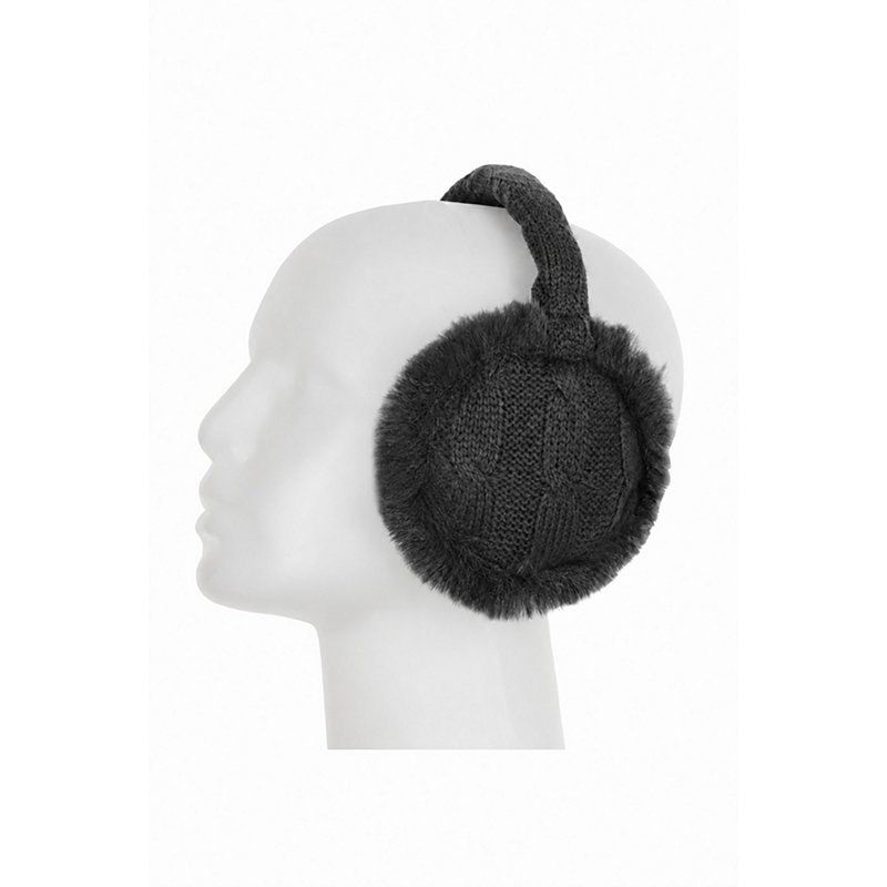 Heat Holders Albury Foldaway Earmuffs - Dark Grey