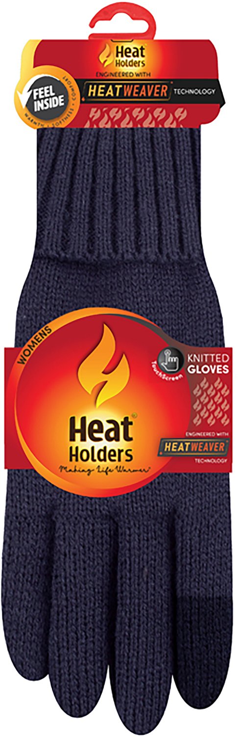 Heat Holders Women's Cathy Flat Knit Gloves with Touch Screen Fingertips - view number 2