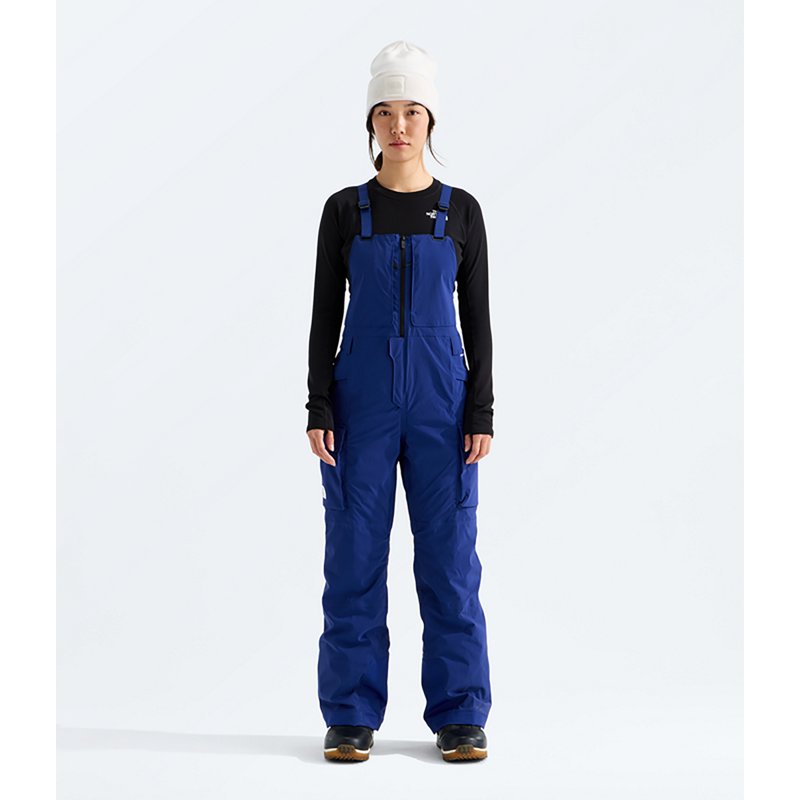 The North Face Women's Freedom Snow Bib, Small, Bold Blue