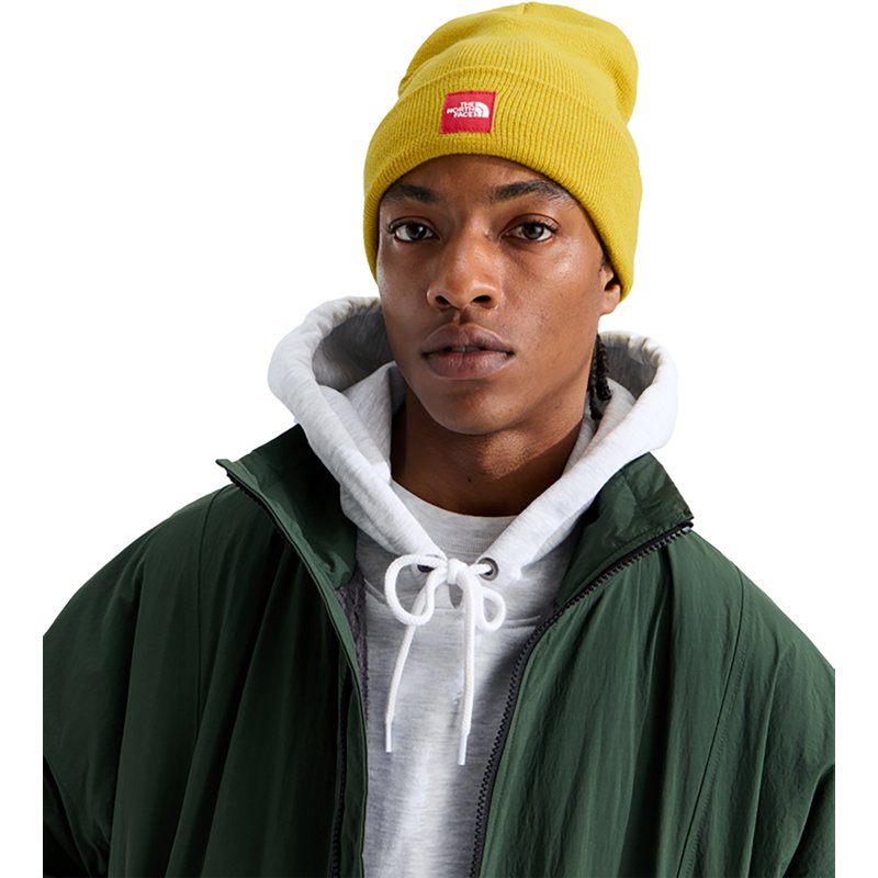 The North Face TNF™ Red Box Beanie: Pigment Yellow