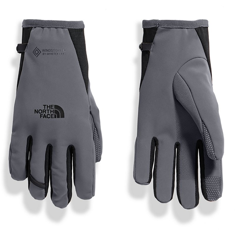 The North Face GTX Windstopper® Fleece Glove (Size: Large): Anthracite Grey