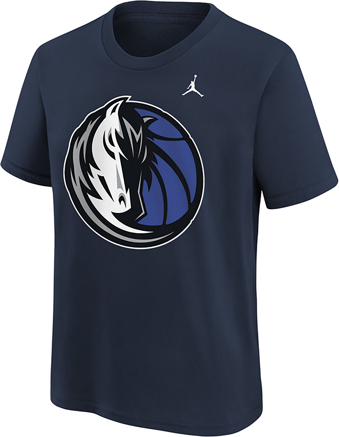 Jordan Kids' Dallas Mavericks Statement Logo Graphic T-shirt - view number 3