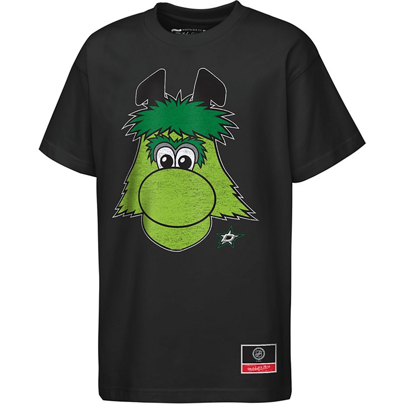 Mitchell & Ness Boys' Dallas Stars Big Face Mascot Graphic T-shirt