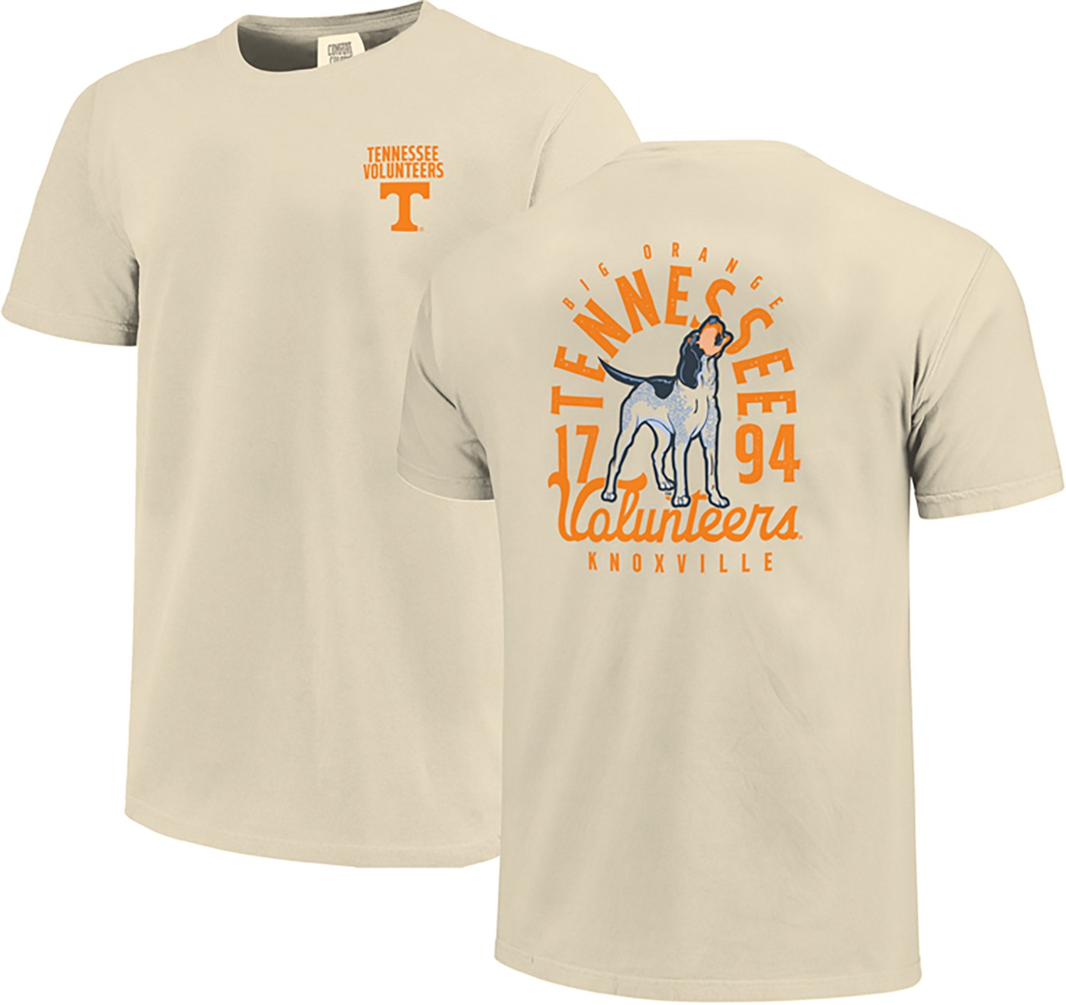 Image One Men's Tennessee Volunteers Howling Mascot Overlay T-Shirt - view number 3