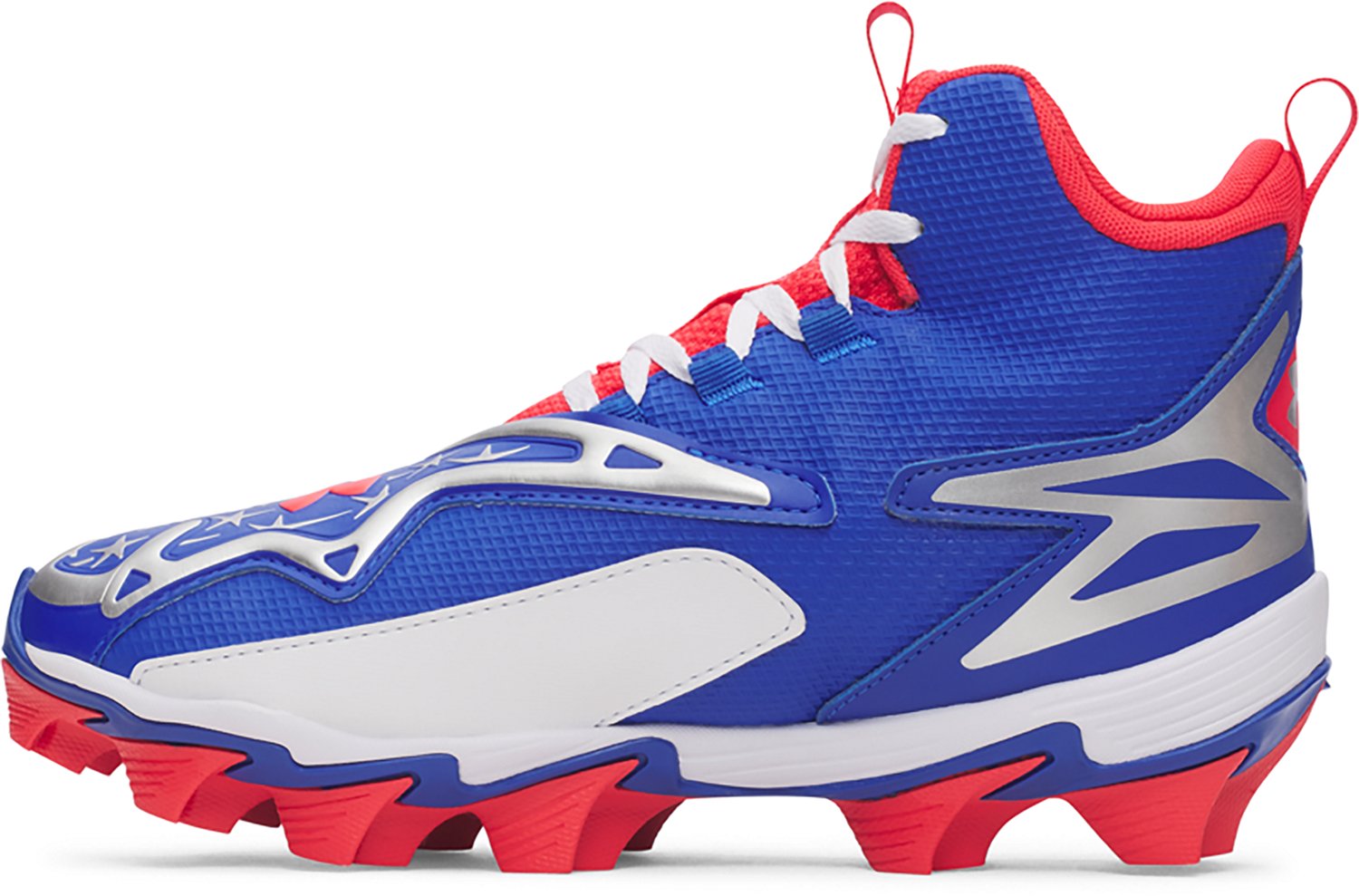 Under Armour Kids' Harper 11 Rubber Molded Jr. USA Baseball Cleats