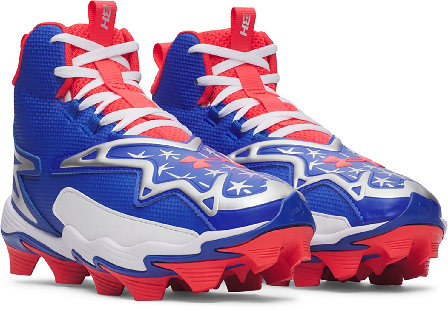 Under Armour Kids' Harper 11 Rubber Molded Jr. USA Baseball Cleats - view number 3