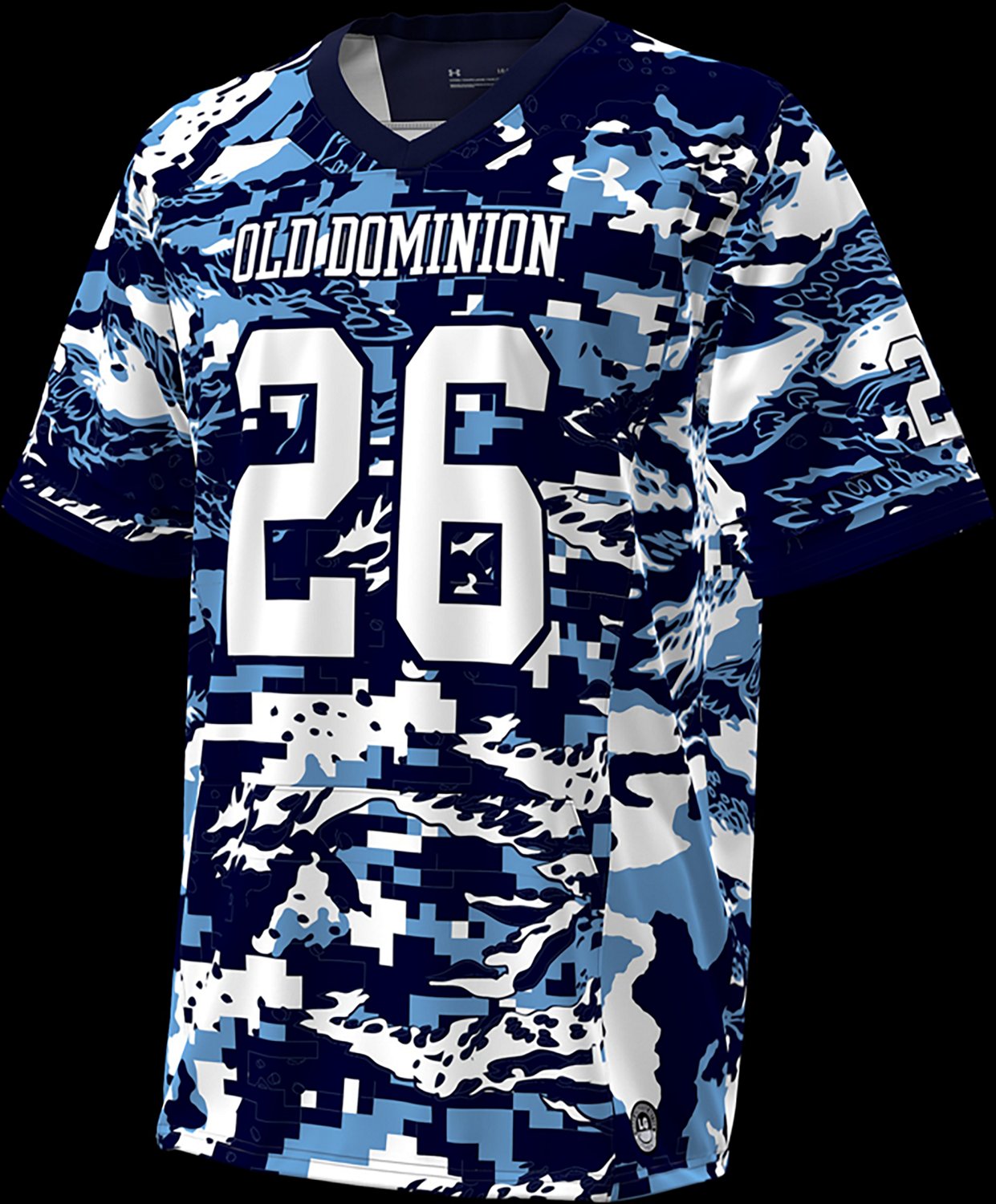 Under Armour Men's Old Dominion Monarchs Camo Football Jersey - view number 2