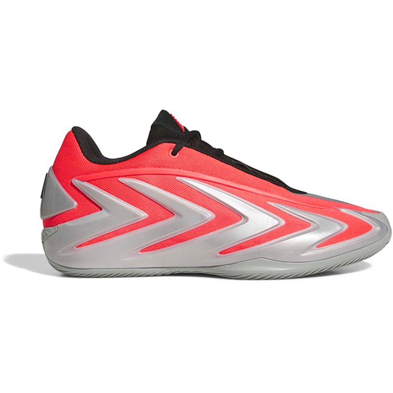 adidas Anthony Edwards 3 Basketball Shoes, Men's, M7.5/W8.5, Lucid Red/Silver/Black