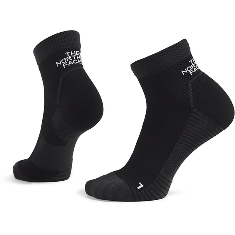 The North Face Trail Run Quarter Sock (Size: Medium): Black