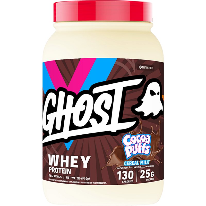 GHOST 2 lb WHEY Protein Powder - 26 servings