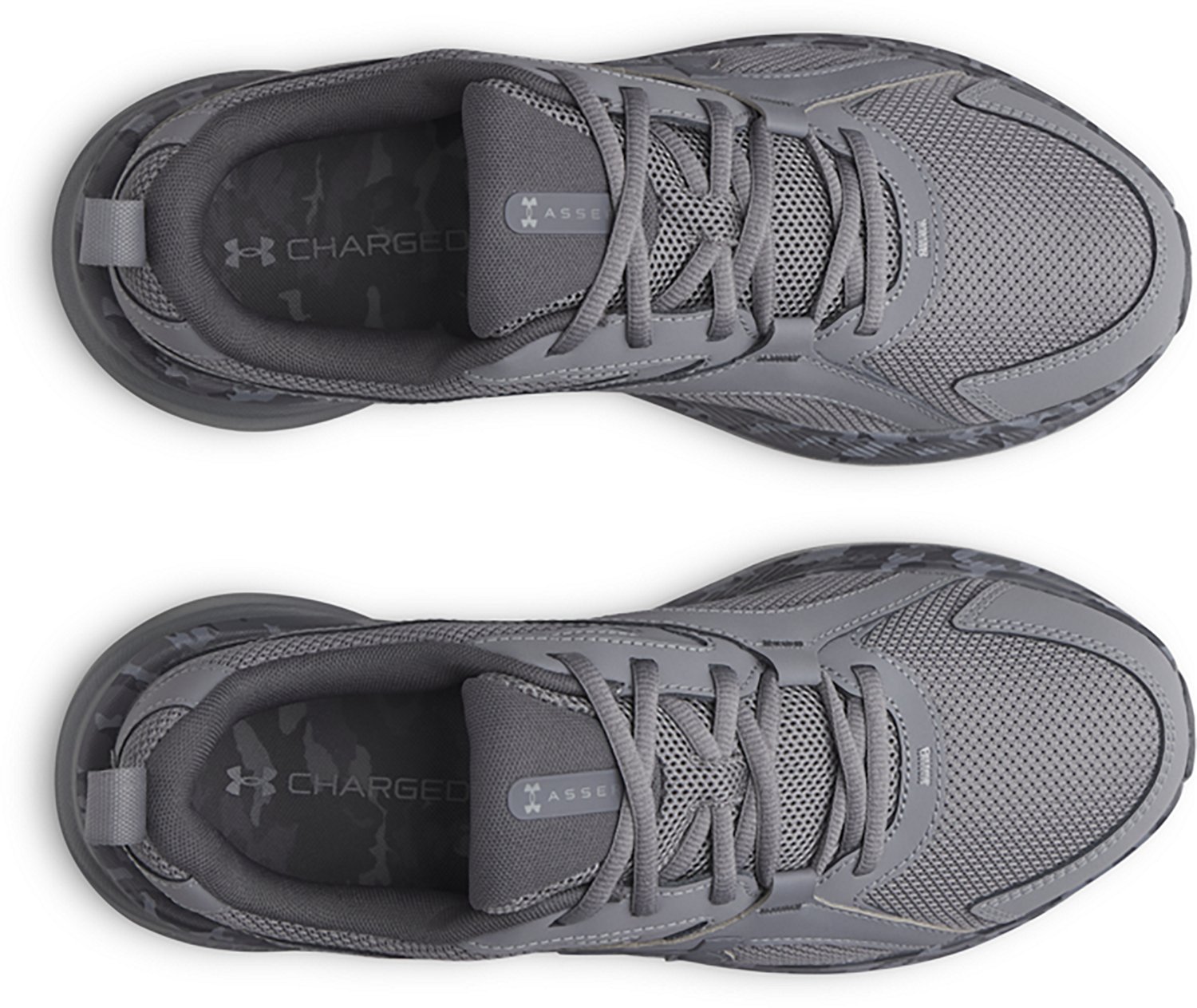 Under Armour Men's Assert 11 Camo Running Shoes - view number 4