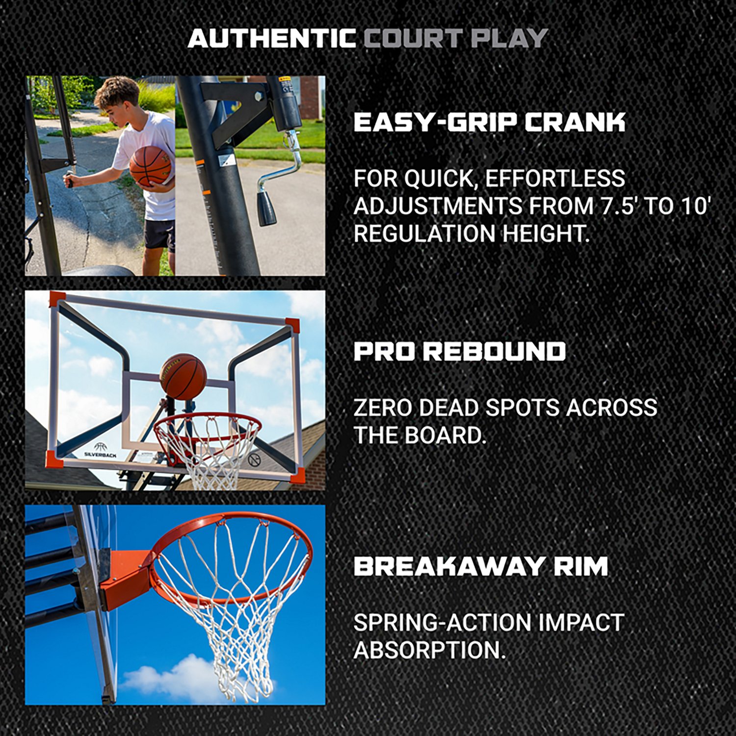 Silverback 54 in NXT Portable Basketball Hoop - view number 4