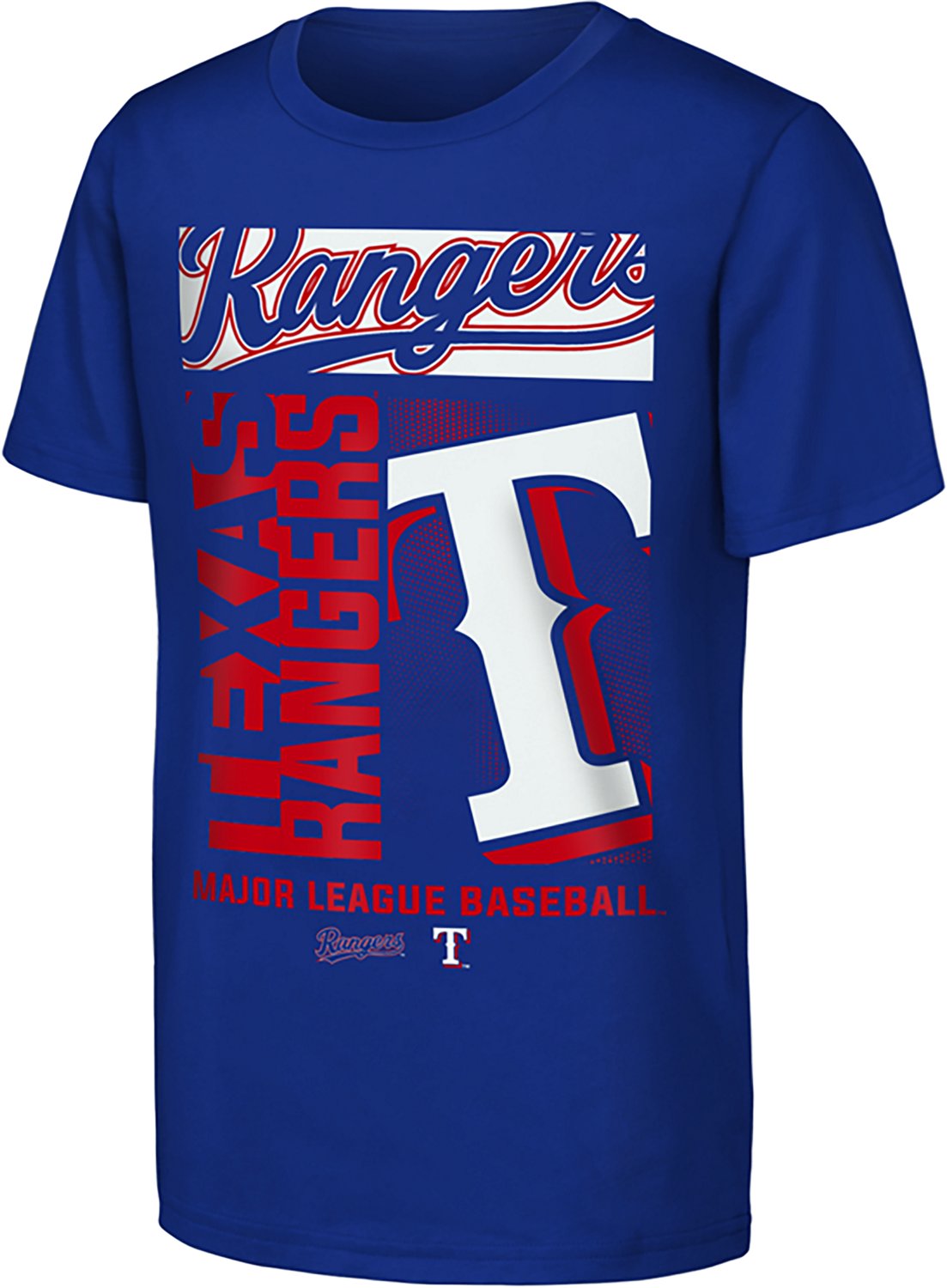 Outerstuff Boys' Texas Rangers Force Play T-shirt