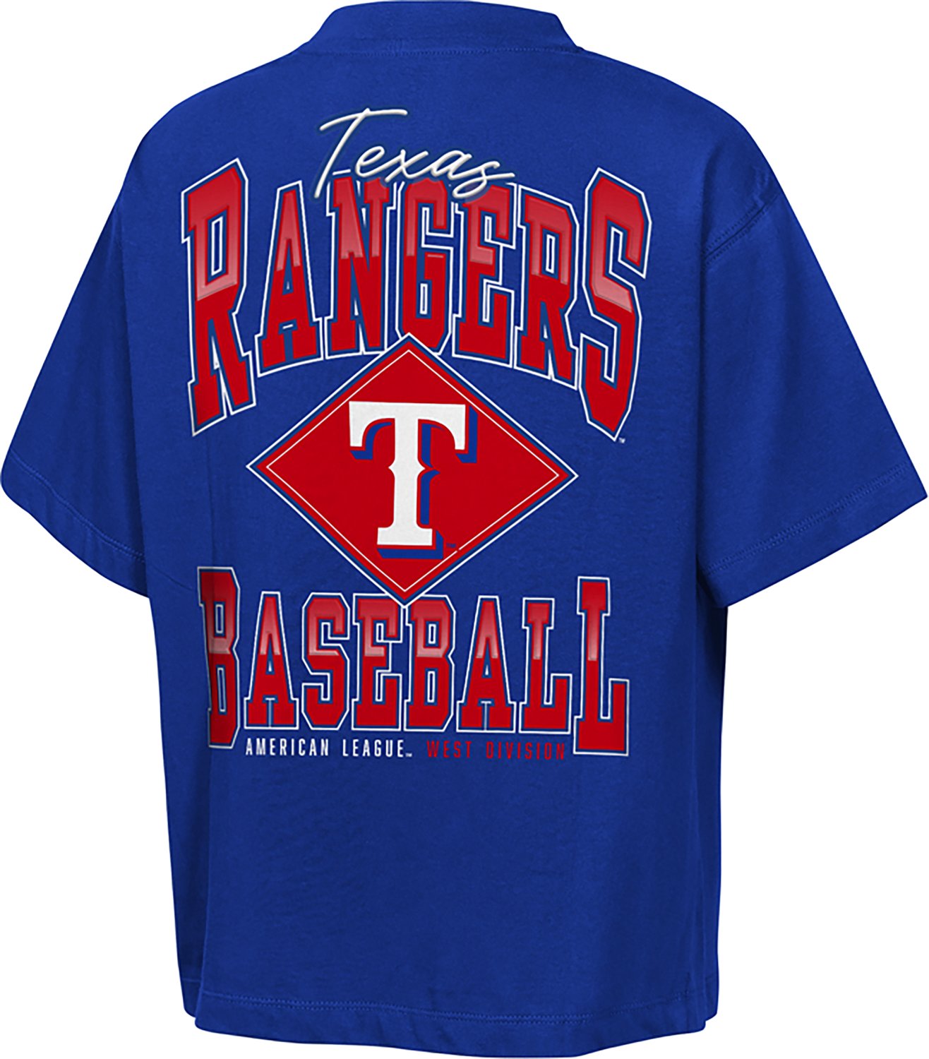 Outerstuff Kids' Texas Rangers Diamond T-shirt - view number 2