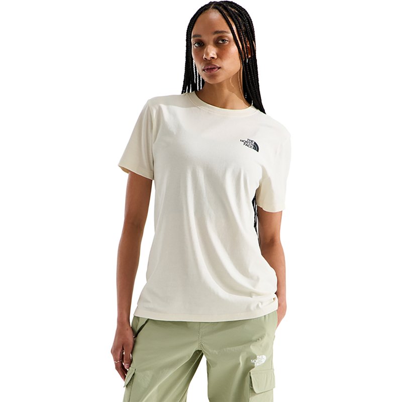 The North Face Women’s Sibli Regular Short-Sleeve T-Shirt 1 (Size: Small): White Dune