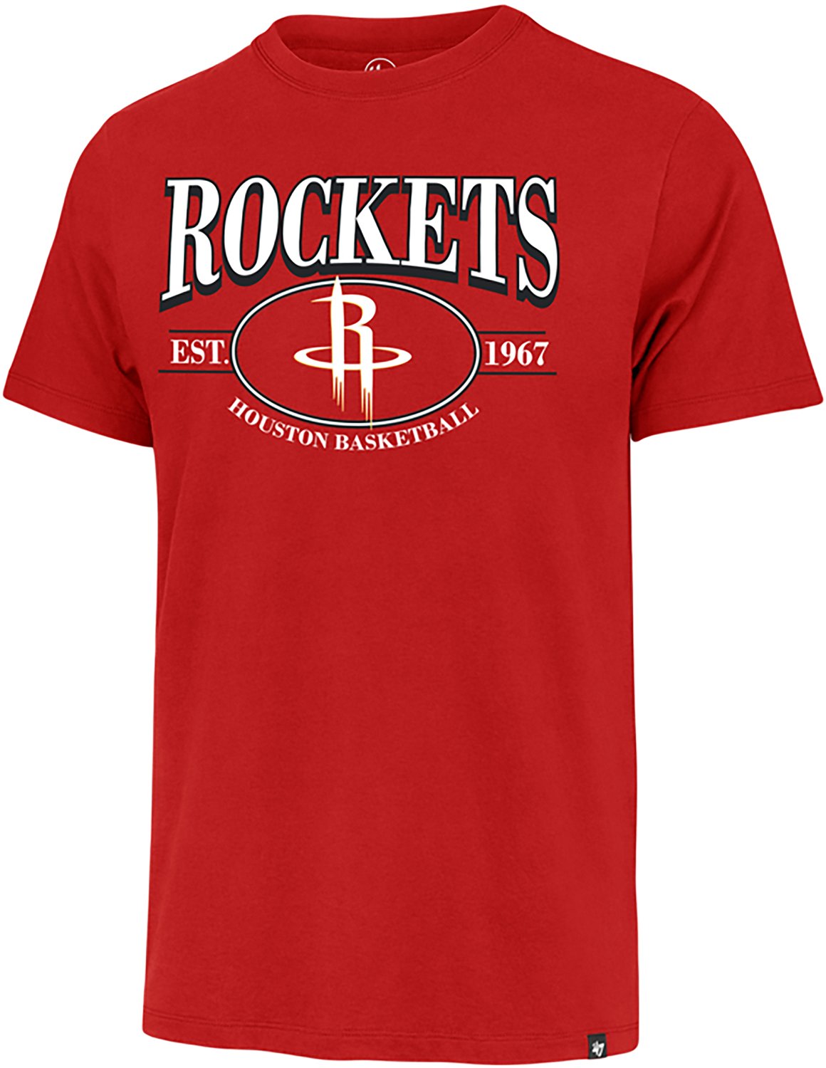 '47 Men's Rockets Deluxia Franklin Graphic Short Sleeve T-shirt