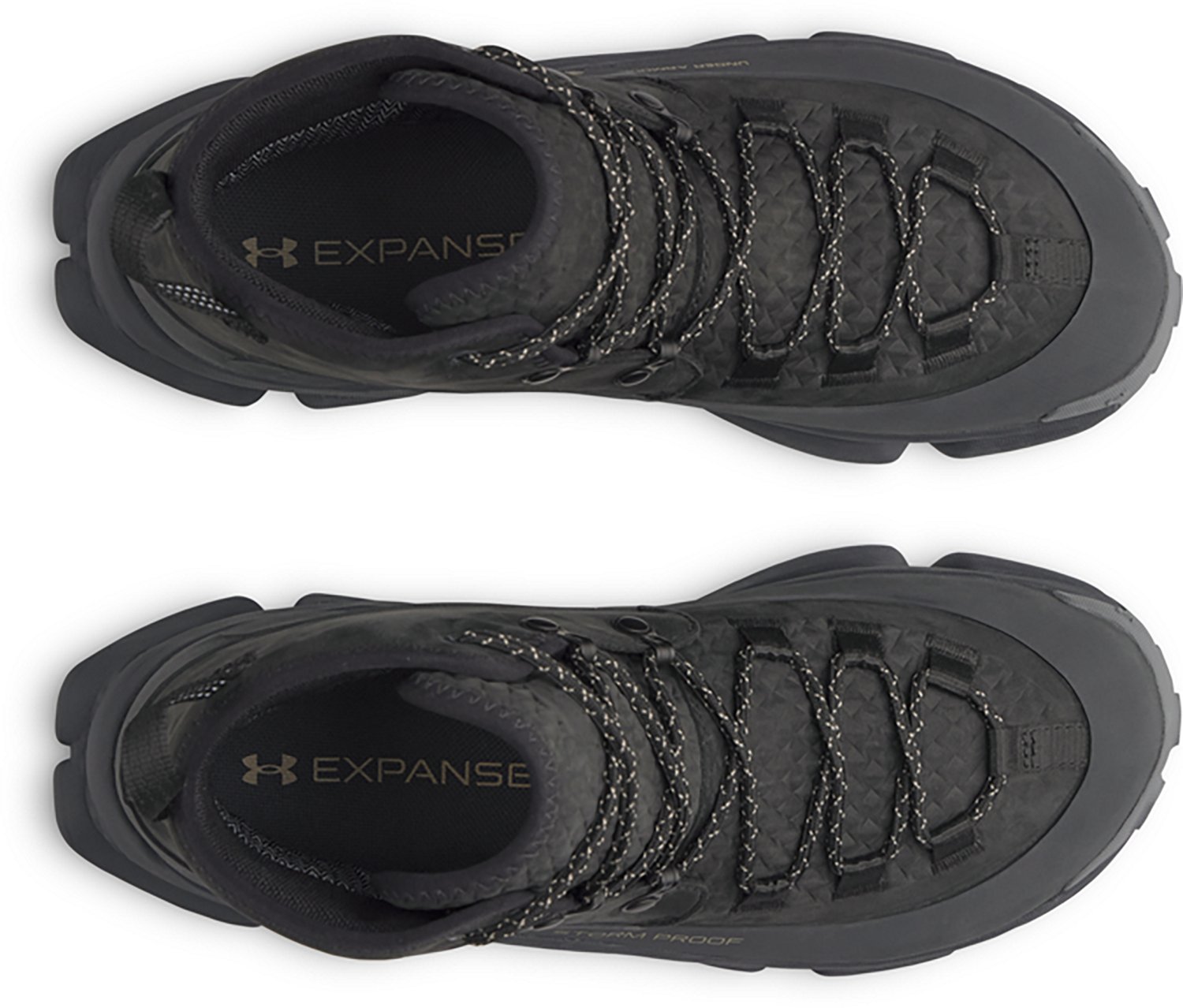 Under Armour Men's Charged Expanse Mid Leather Waterproof Hiking Boots - view number 4