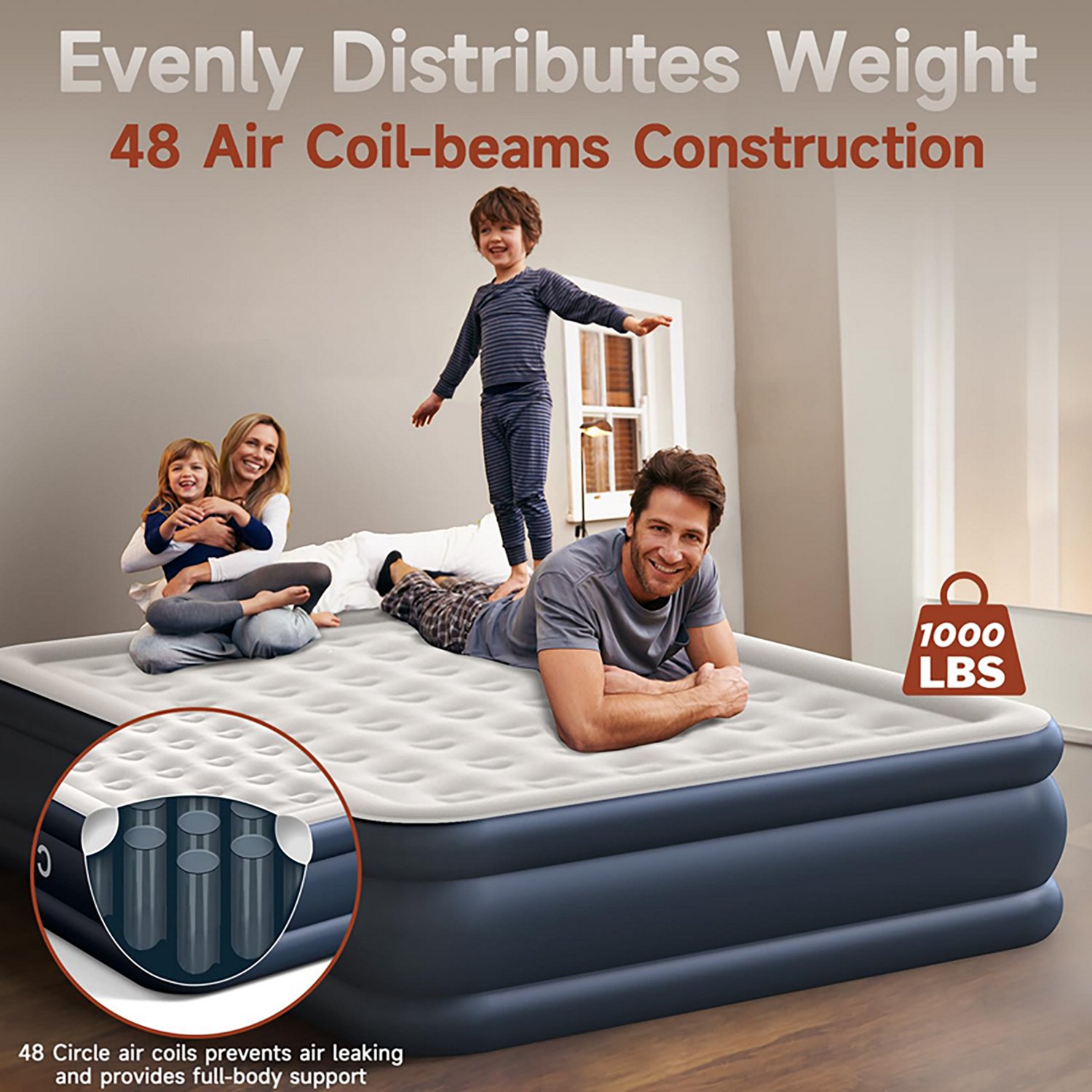 Cherimor 18 in. King Airbed with Built‑In Pump - view number 4