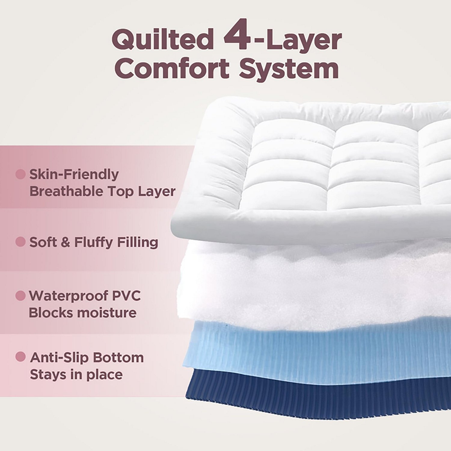 Cherimor 20 in. Series Queen Airbed with Built‑In Pump and Quilted Topper - view number 3