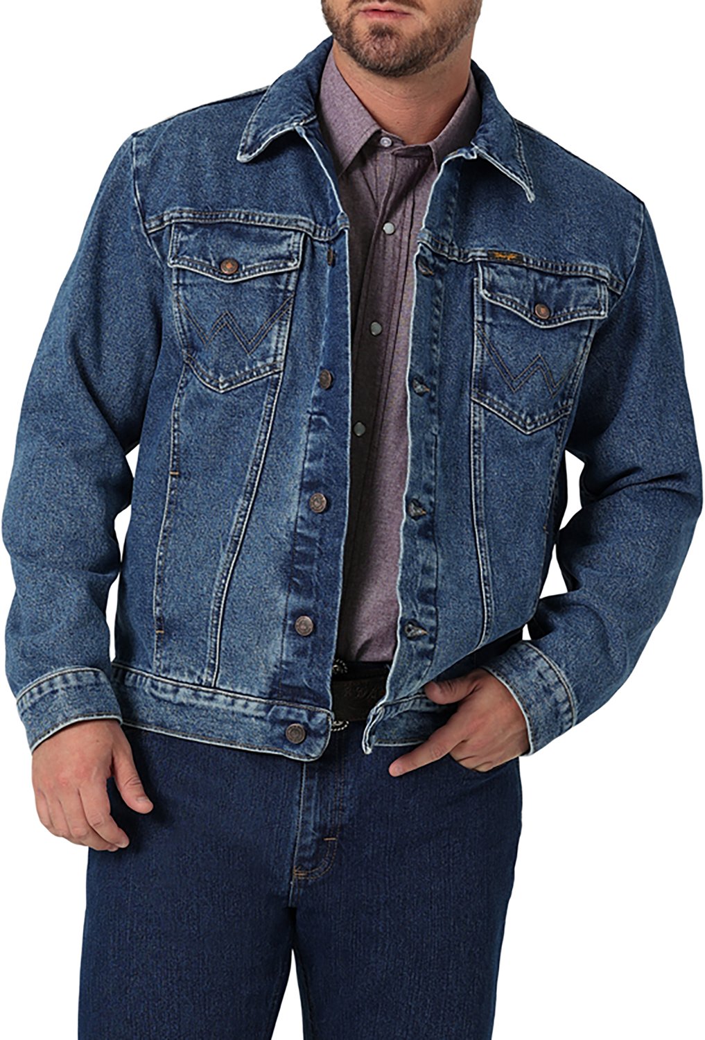 Wrangler Men's Cowboy Cut Unlined Denim Jacket