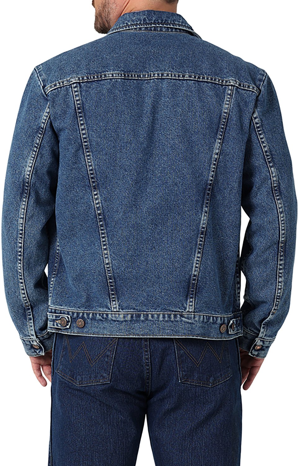 Wrangler Men's Cowboy Cut Unlined Denim Jacket - view number 2