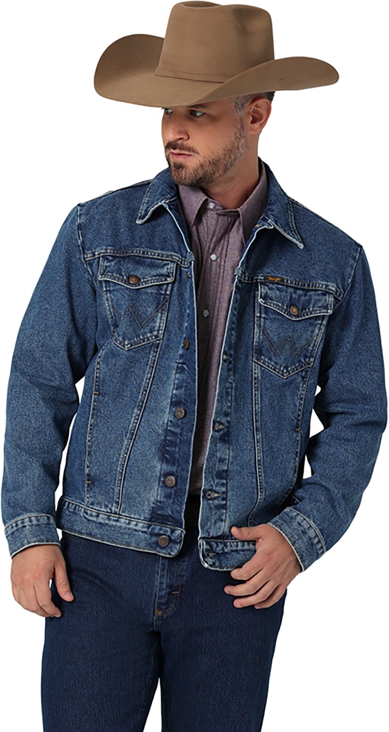 Wrangler Men's Cowboy Cut Unlined Denim Jacket - view number 3